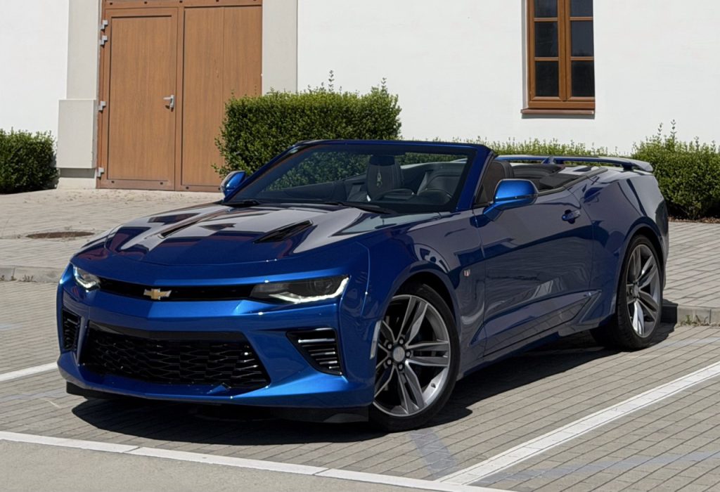 Chevrolet Camaro SS Cabrio V8 — prenájom a zážitková jazda | LuxMotion.sk